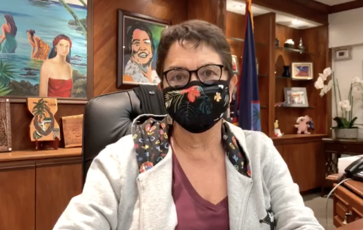 Lou Leon Guerrero (masked)